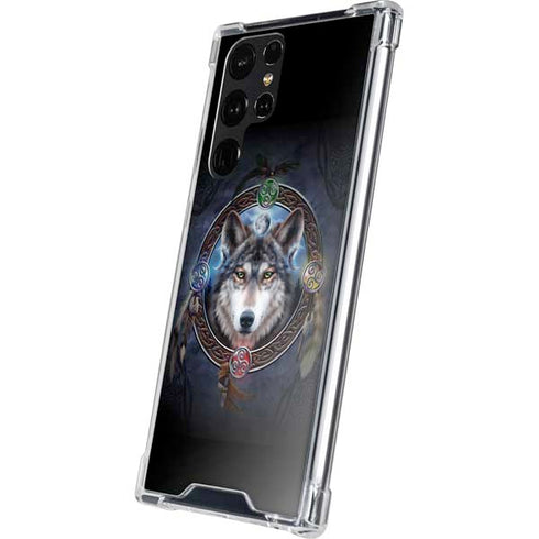 Wolf Symbols by Brigid Ashwood Galaxy S24 Ultra Clear Case
