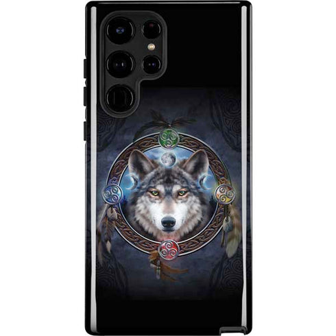 Wolf Symbols by Brigid Ashwood Galaxy S24 Ultra Impact Case