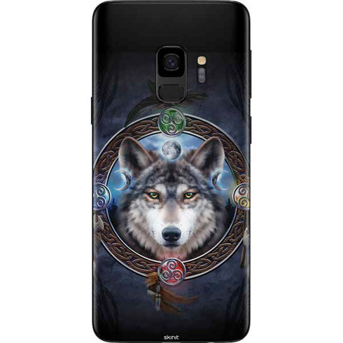 Brigid Ashwood Wolf Symbols Galaxy S9 Skin