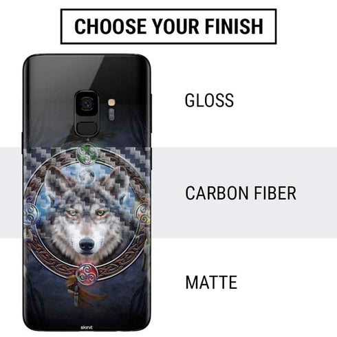 Brigid Ashwood Wolf Symbols Galaxy S9 Skin