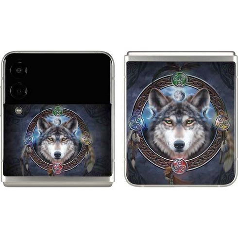 Brigid Ashwood Wolf Symbols Galaxy Z Flip3 5G Skin