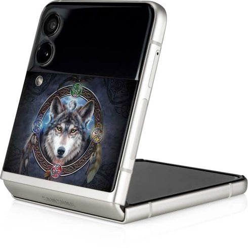 Brigid Ashwood Wolf Symbols Galaxy Z Flip3 5G Skin