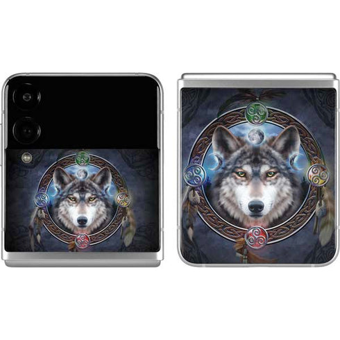 Brigid Ashwood Wolf Symbols Galaxy Z Flip4 5G Skin