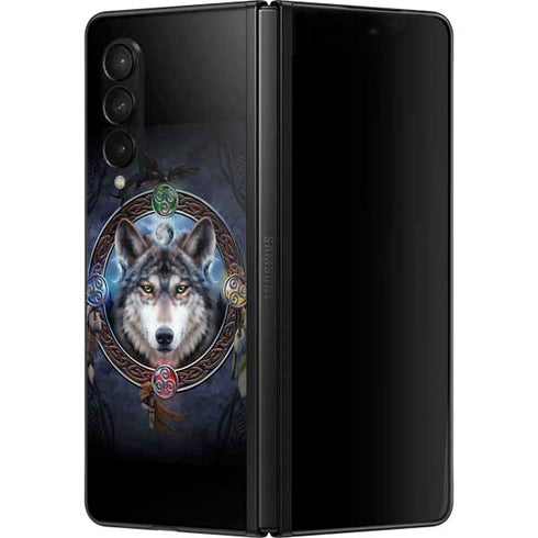 Brigid Ashwood Wolf Symbols Galaxy Z Fold3 5G Skin