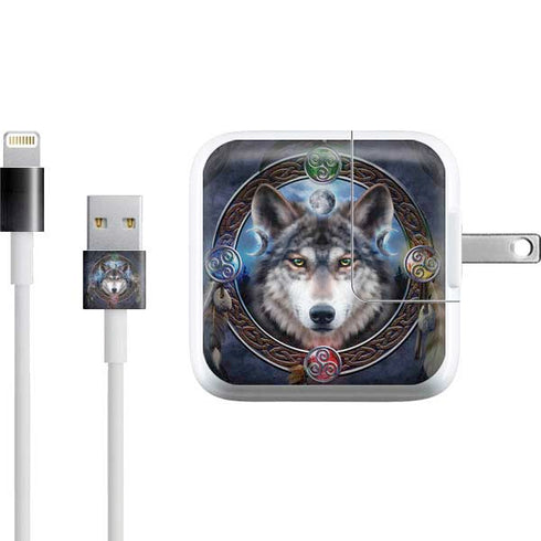 Brigid Ashwood Wolf Symbols iPad Charger (10W USB) Skin