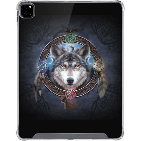 Brigid Ashwood Wolf Symbols iPad Pro 12.9in (2020) Clear Case