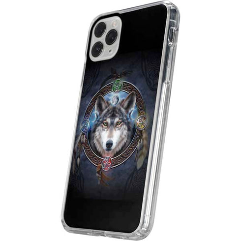 Wolf Symbols by Brigid Ashwood iPhone 11 Pro Clear Case