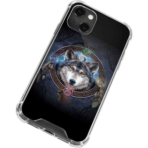 Brigid Ashwood Wolf Symbols iPhone 14 Plus Clear Case