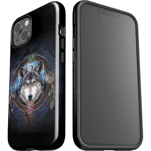 Wolf Symbols by Brigid Ashwood iPhone 15 Impact Case