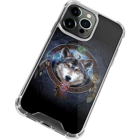 Wolf Symbols by Brigid Ashwood iPhone 15 Pro Clear Case