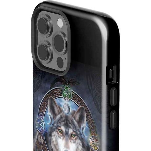 Wolf Symbols by Brigid Ashwood iPhone 15 Pro Max Impact Case