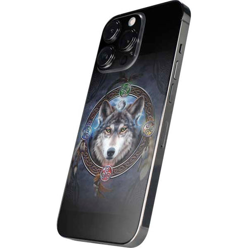 Wolf Symbols by Brigid Ashwood iPhone 15 Pro Skin