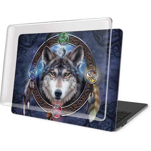 Brigid Ashwood Wolf Symbols MacBook Pro 13in (2020) Case plus Skin