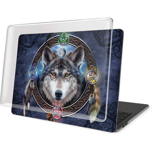 Brigid Ashwood Wolf Symbols MacBook Pro 16in (2019-20) Case plus Skin