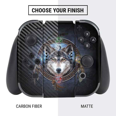 Brigid Ashwood Wolf Symbols Nintendo Switch Bundle Skin