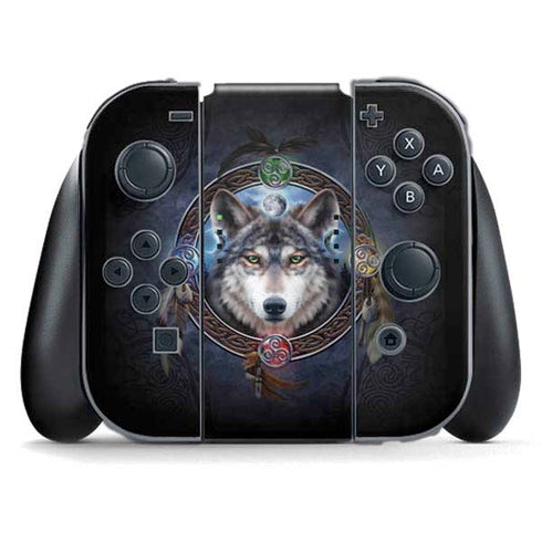 Wolf Symbols by Brigid Ashwood Nintendo Switch (2017-2021) Joy-Con Controller Skin