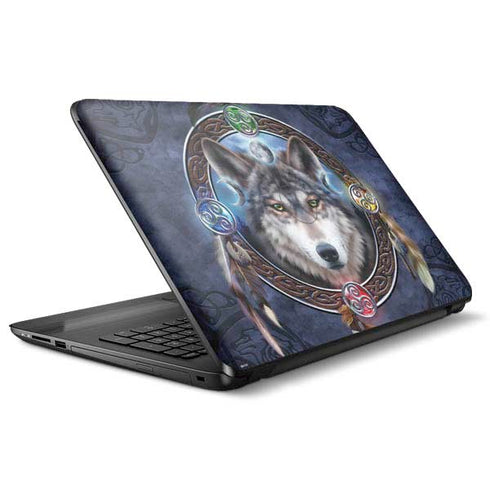 Brigid Ashwood Wolf Symbols HP Notebook Skin