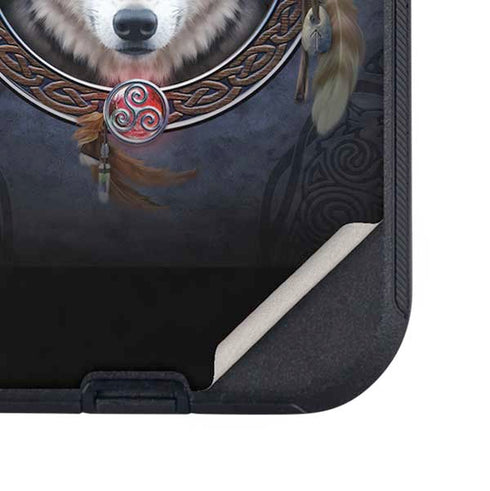 Wolf Symbols by Brigid Ashwood Otterbox Defender iPhone Skin