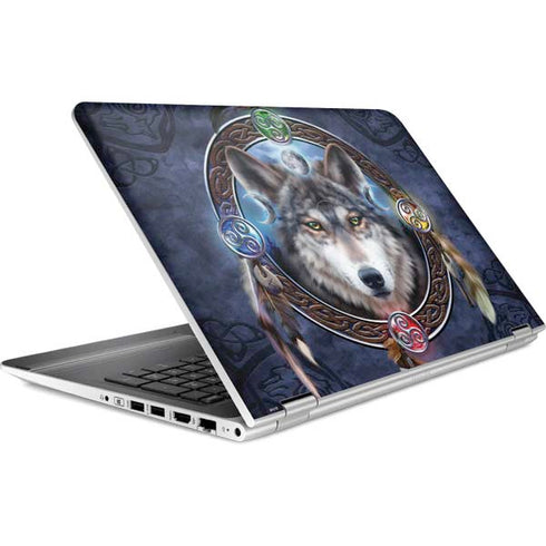 Brigid Ashwood Wolf Symbols HP Pavilion Skin