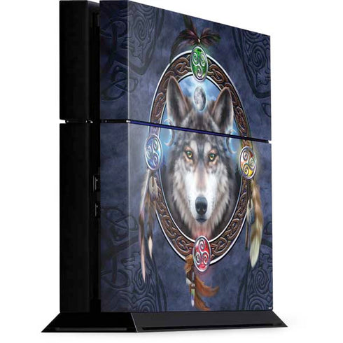 Brigid Ashwood Wolf Symbols PS4 Console Skin