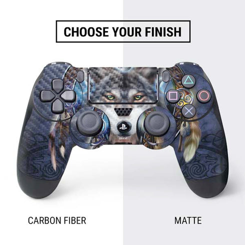 Brigid Ashwood Wolf Symbols PS4 Controller Skin