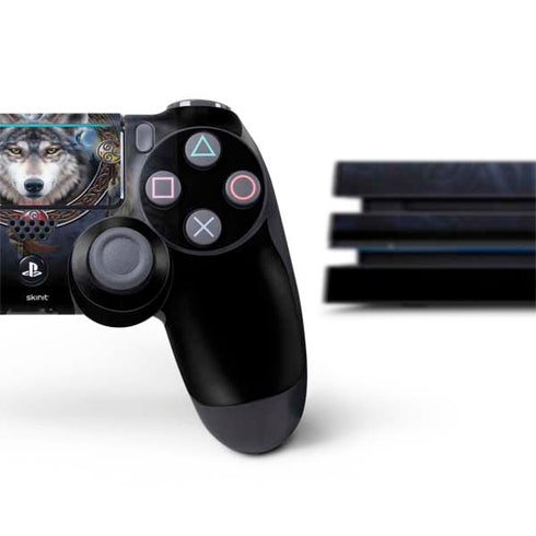 Brigid Ashwood Wolf Symbols PS4 Pro Bundle Skin