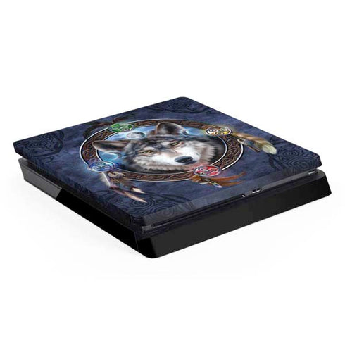 Brigid Ashwood Wolf Symbols PS4 Slim Skin