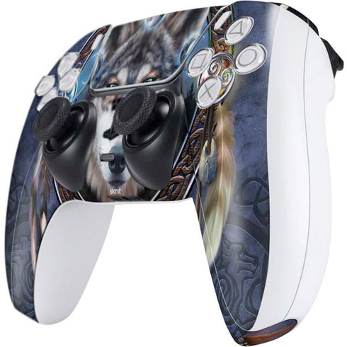 Brigid Ashwood Wolf Symbols PS5 Controller Skin