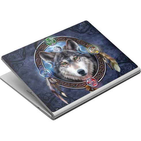 Brigid Ashwood Wolf Symbols Surface Book Skin