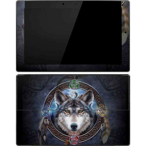 Brigid Ashwood Wolf Symbols Surface Pro Tablet Skin