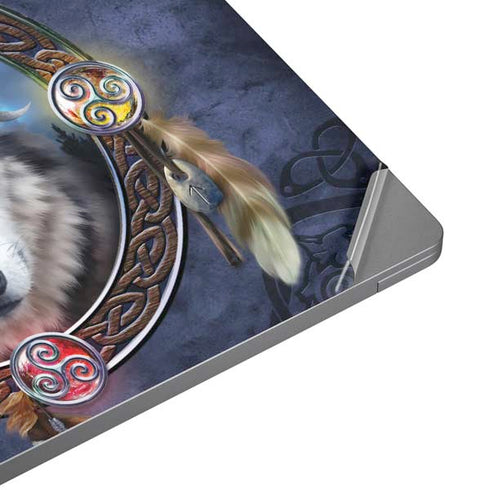 Brigid Ashwood Wolf Symbols Universal Laptop 13in (10.6 x 7.6in) Skin