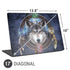 Brigid Ashwood Wolf Symbols Universal Laptop 17in (13.8 x 10in) Skin