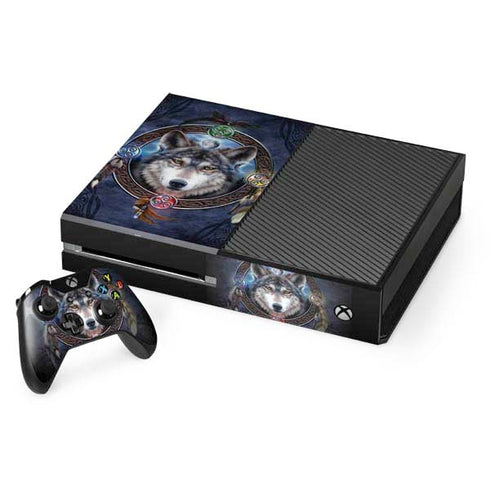 Brigid Ashwood Wolf Symbols Xbox One Console and Controller Bundle Skin