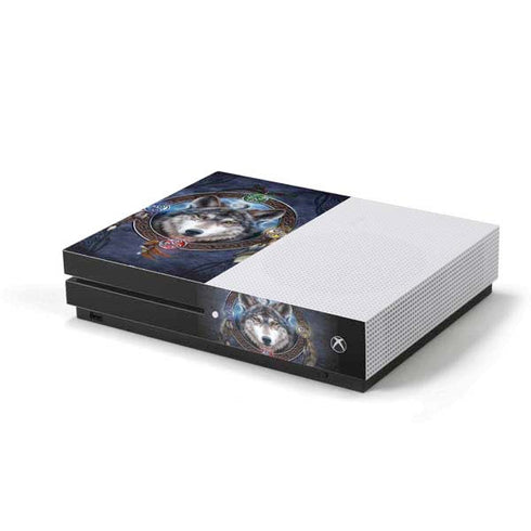 Brigid Ashwood Wolf Symbols Xbox One S Console Skin