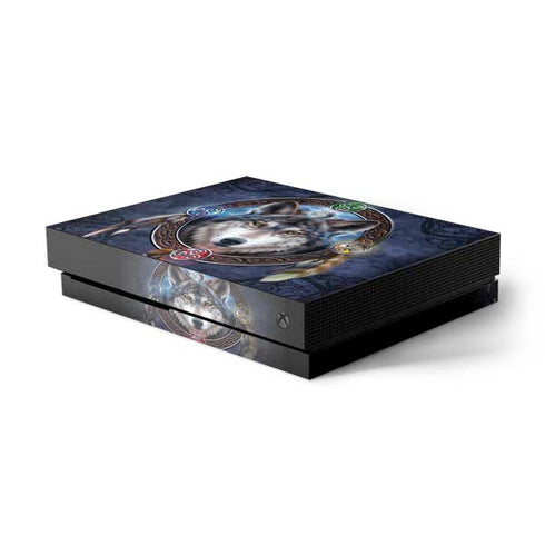 Brigid Ashwood Wolf Symbols Xbox One X Console Skin