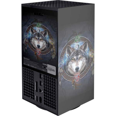 Brigid Ashwood Wolf Symbols Xbox Series X Console Skin