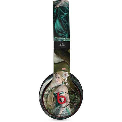 Woman with Peacocks by Nene Thomas Beats Solo 2 Wireless Skin