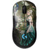 Woman with Peacocks by Nene Thomas G Pro Wireless Gaming Mouse Skin