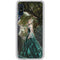 Woman with Peacocks by Nene Thomas Galaxy A10e Clear Case