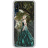 Woman with Peacocks by Nene Thomas Galaxy A10e Clear Case