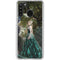 Woman with Peacocks by Nene Thomas Galaxy A21 Clear Case