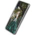 Woman with Peacocks by Nene Thomas Galaxy A50 Clear Case