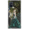 Woman with Peacocks by Nene Thomas Galaxy A51 5G Clear Case