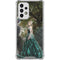 Woman with Peacocks by Nene Thomas Galaxy A53 5G Clear Case