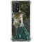 Woman with Peacocks by Nene Thomas Galaxy A72 5G Clear Case