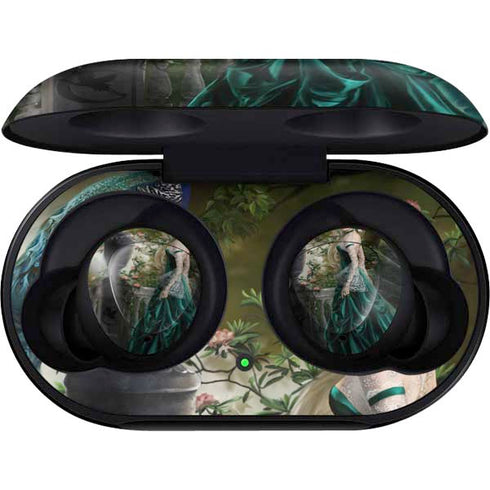 Woman with Peacocks by Nene Thomas Galaxy Buds Skin