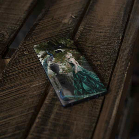 Woman with Peacocks by Nene Thomas Galaxy Note 9 Skin