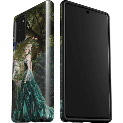 Woman with Peacocks by Nene Thomas Galaxy Note20 5G Pro Case