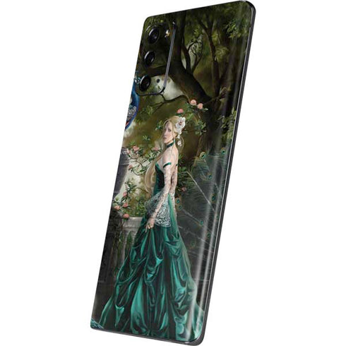 Woman with Peacocks by Nene Thomas Galaxy Note20 5G Skin