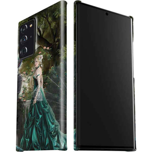 Woman with Peacocks by Nene Thomas Galaxy Note20 Ultra 5G Lite Case